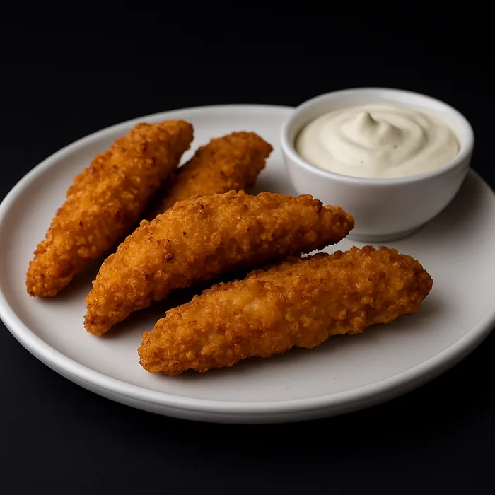 Crispy chicken strips