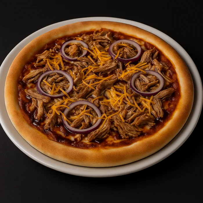 Burger pizza