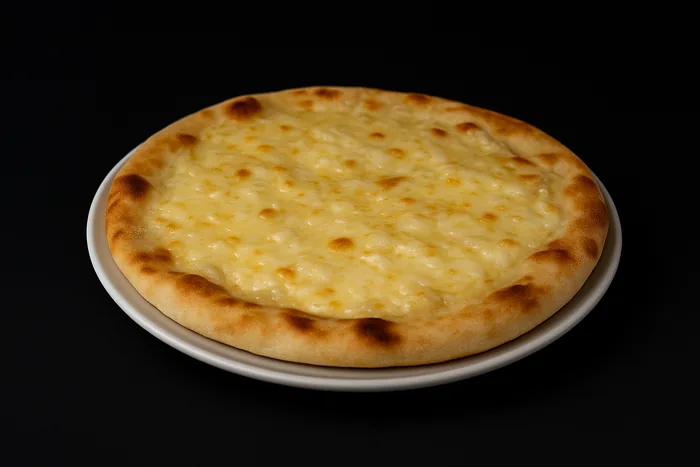 Flatbread with white cheese and kashkaval